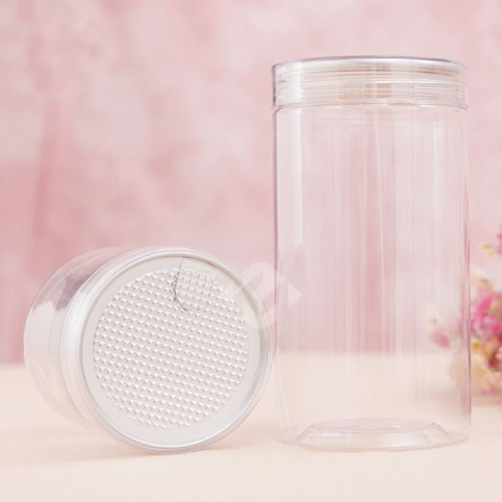 720ml Double Top Round Honey Plastic Jar Seal Lid