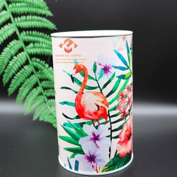 Paper Tube Containers With Cold Foil